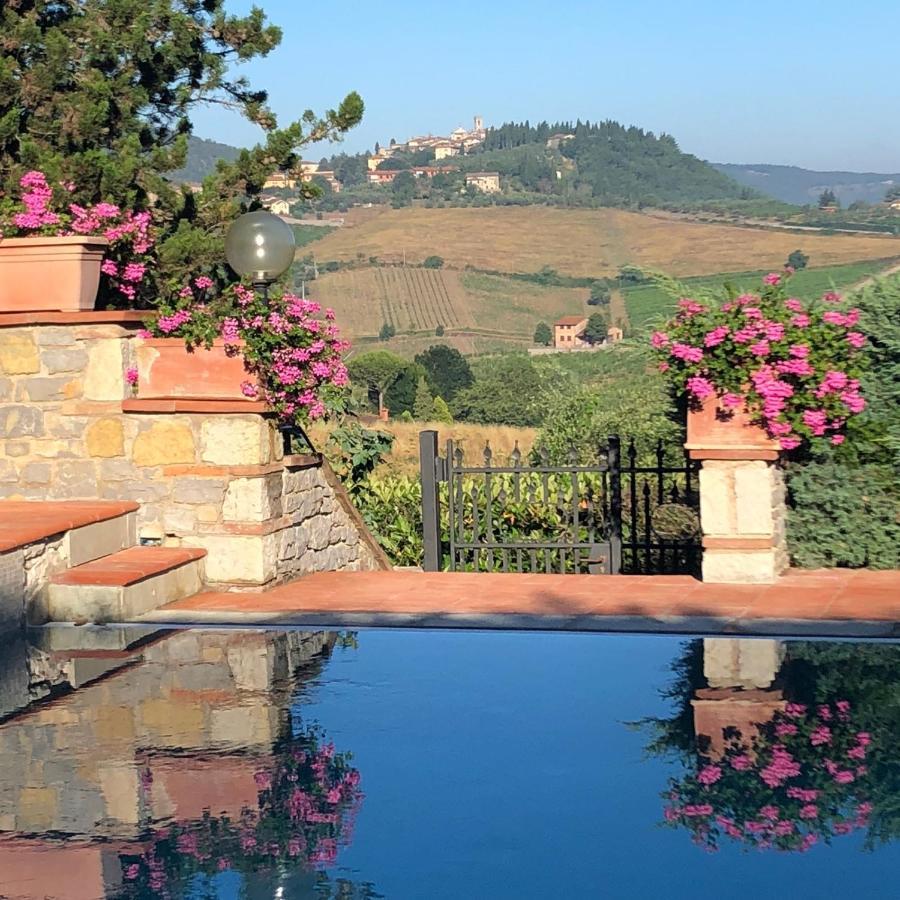 Gasthaus Relais Santa Cristina Radda in Chianti Exterior foto