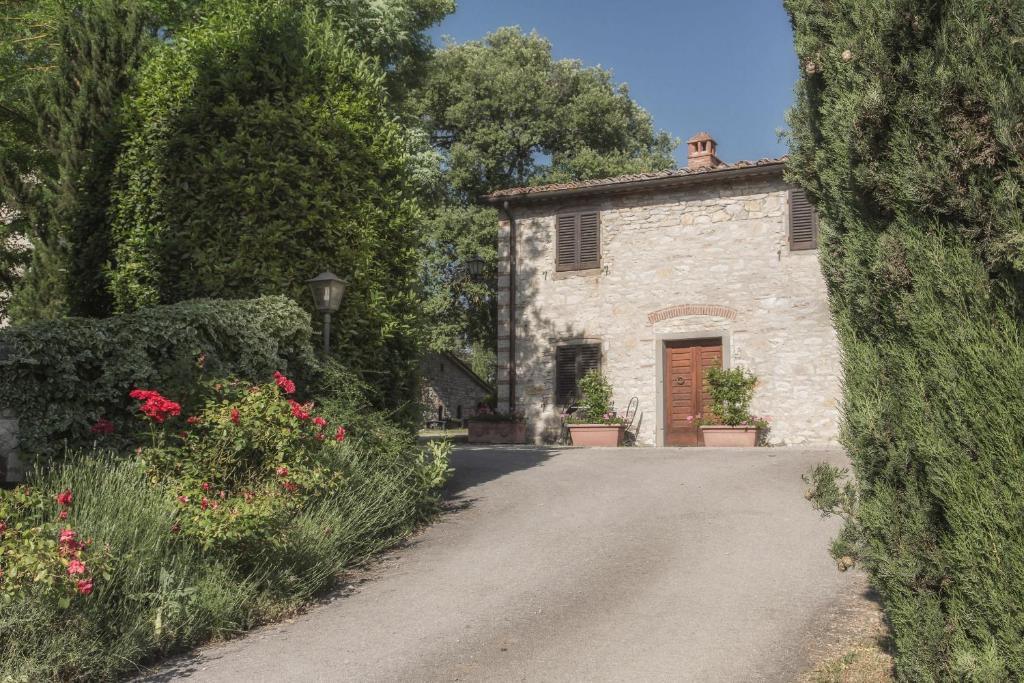 Gasthaus Relais Santa Cristina Radda in Chianti Exterior foto