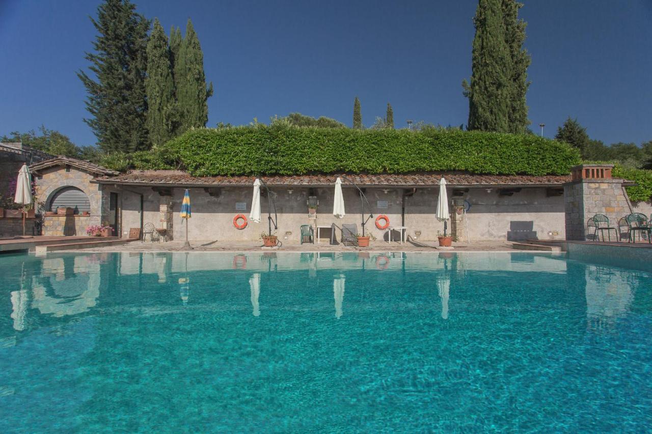 Gasthaus Relais Santa Cristina Radda in Chianti Exterior foto