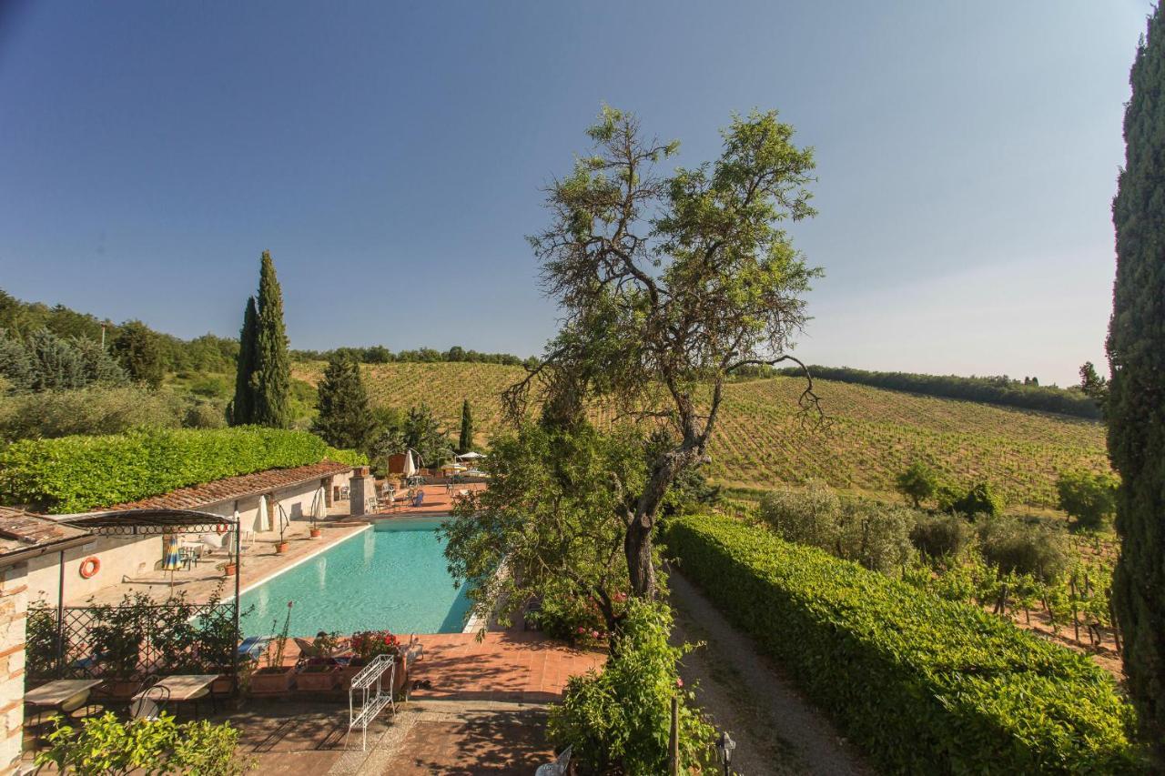 Gasthaus Relais Santa Cristina Radda in Chianti Exterior foto