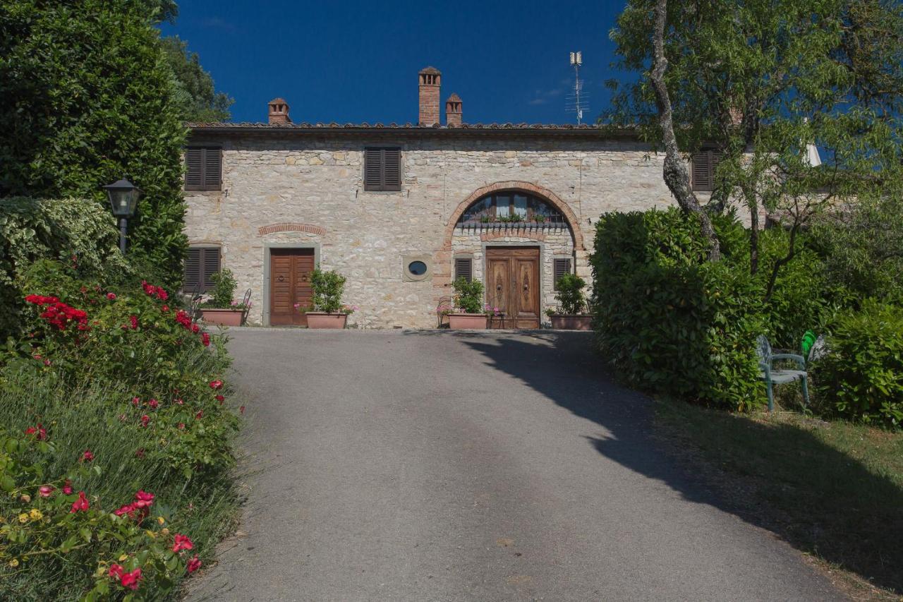 Gasthaus Relais Santa Cristina Radda in Chianti Exterior foto