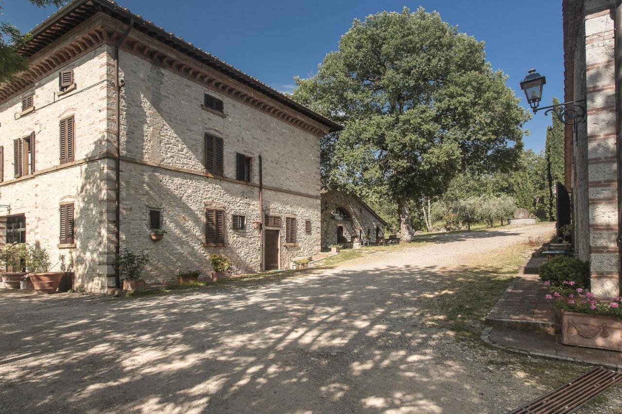 Gasthaus Relais Santa Cristina Radda in Chianti Exterior foto